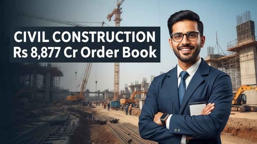 Civil Construction Stock Has 8877Cr Order Book