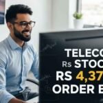 4378Cr Order Book Telecom Stock Surge