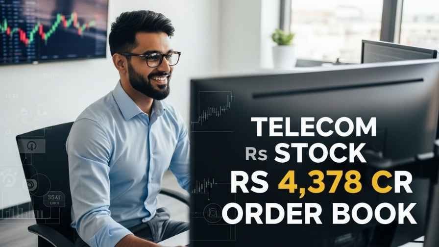 4378Cr Order Book Telecom Stock Surge
