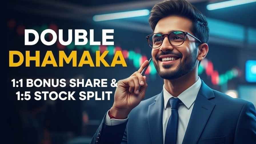 Double Dhamaka Stock Bonus Share With Stock Split