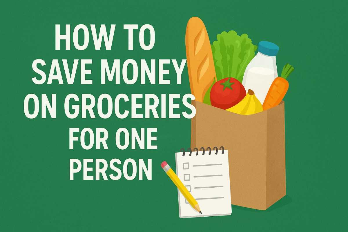 Save Money On Groceries For One Person