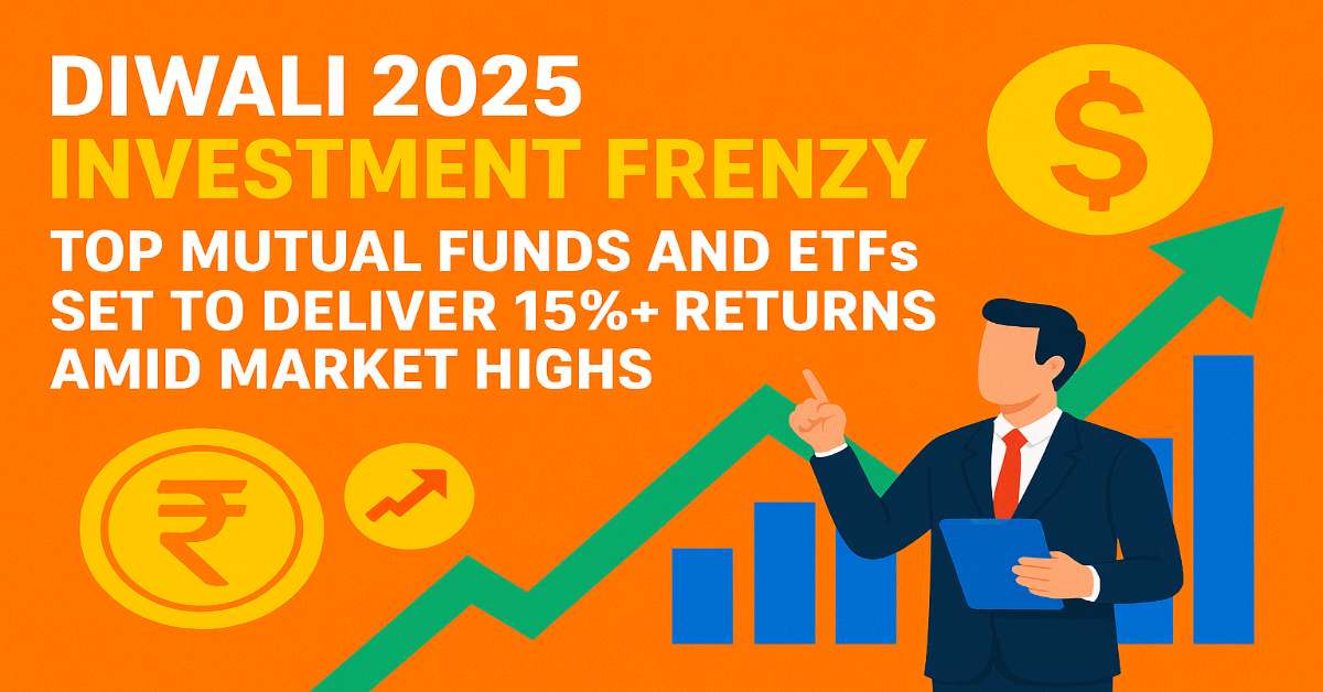 Diwali 2025 Investment Frenzy: Top Mutual Funds and ETFs Set to Deliver 15%+ Returns Amid Market Highs