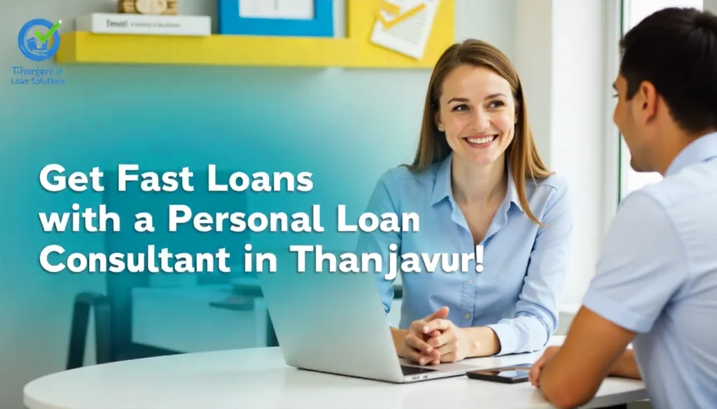 Best Personal Loan Consultant in Thanjavur: Your Shortcut to Instant Approval!